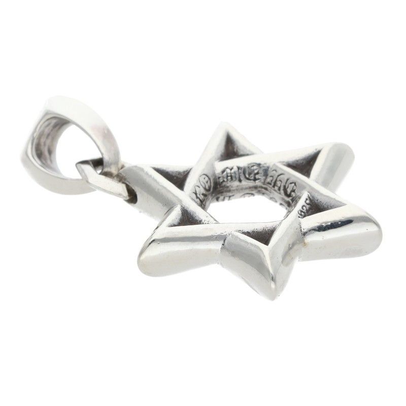 Chrome Hearts Star of David Pendant Silver — view 5