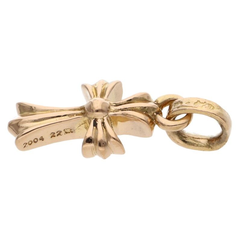 Chrome Hearts 22k Crs Baby Fat 22k Fat Charm Gold Pendant — view 5