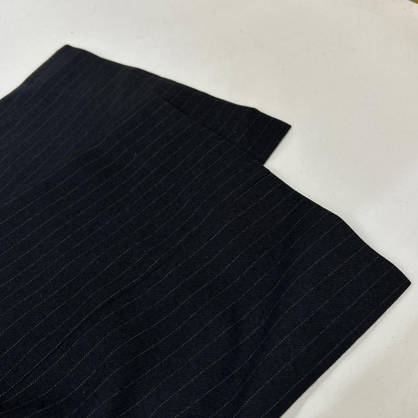 Gucci Black Pinstripe Pants 38 — view 5