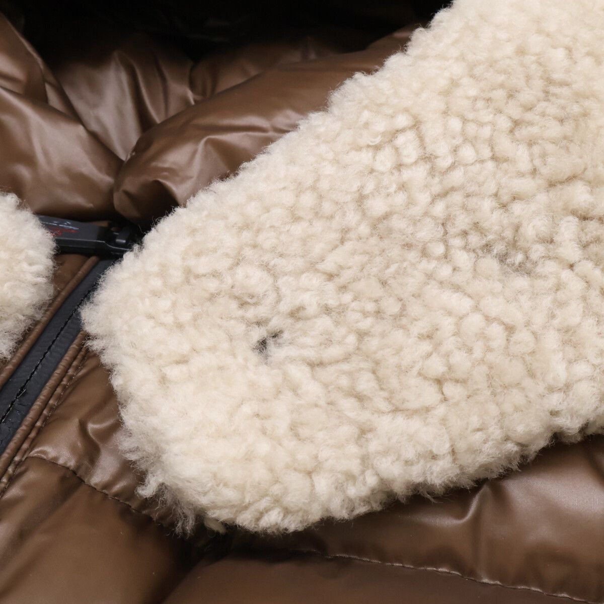 Moncler Grenoble Barrhorn Shearling Hoodie Down — view 8