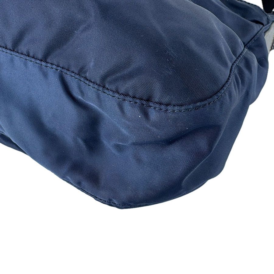 Prada Shoulder Bag Navy — view 9