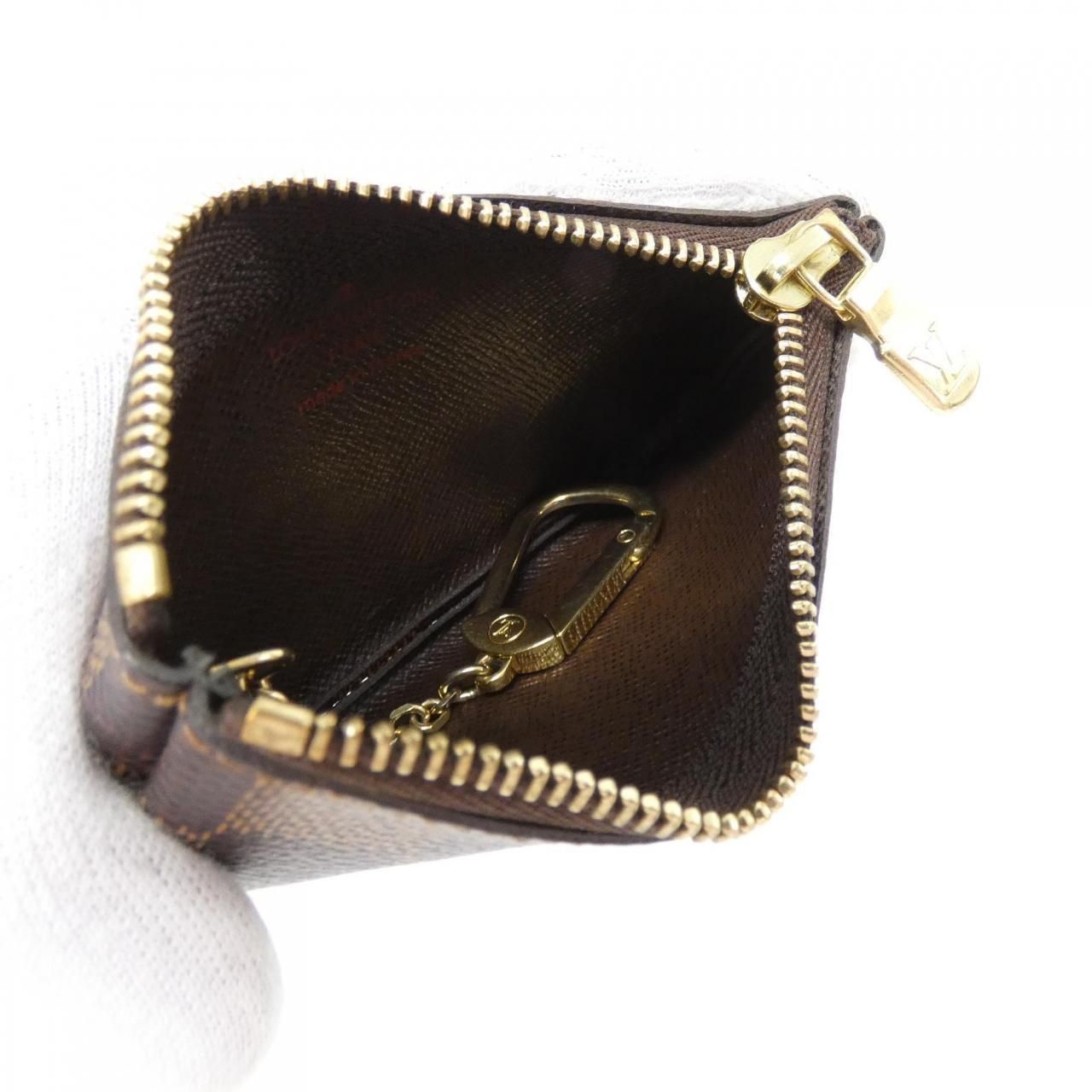 Louis Vuitton Damier Card Key Case Pochette Cles Coin & Key Holder — view 4