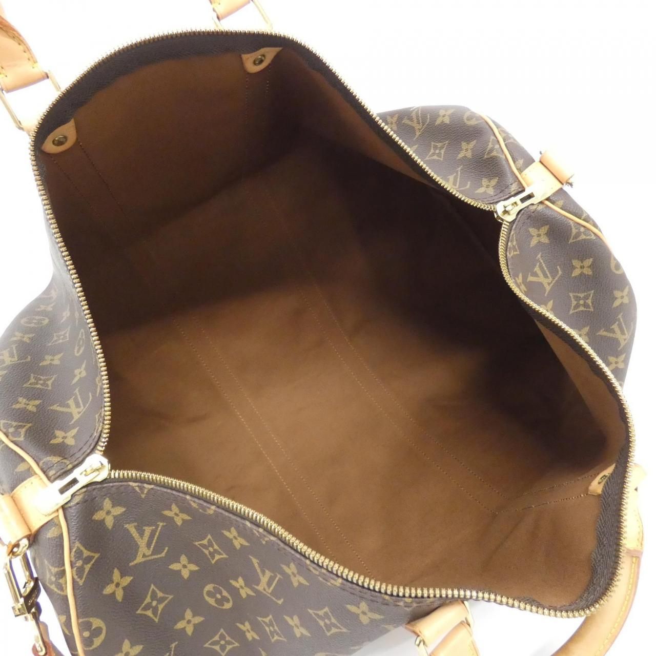 Louis Vuitton Monogram Keepall Bandouliere 55 cm Boston — view 9