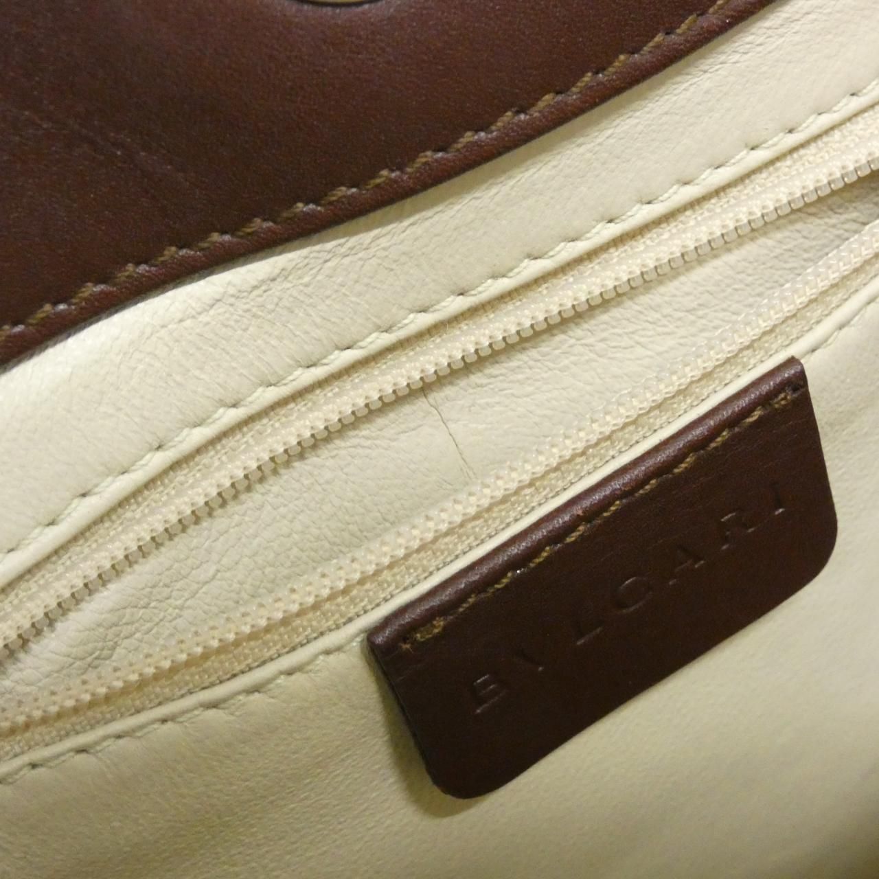 Bvlgari Vintage Bag Handbag Brown — view 9