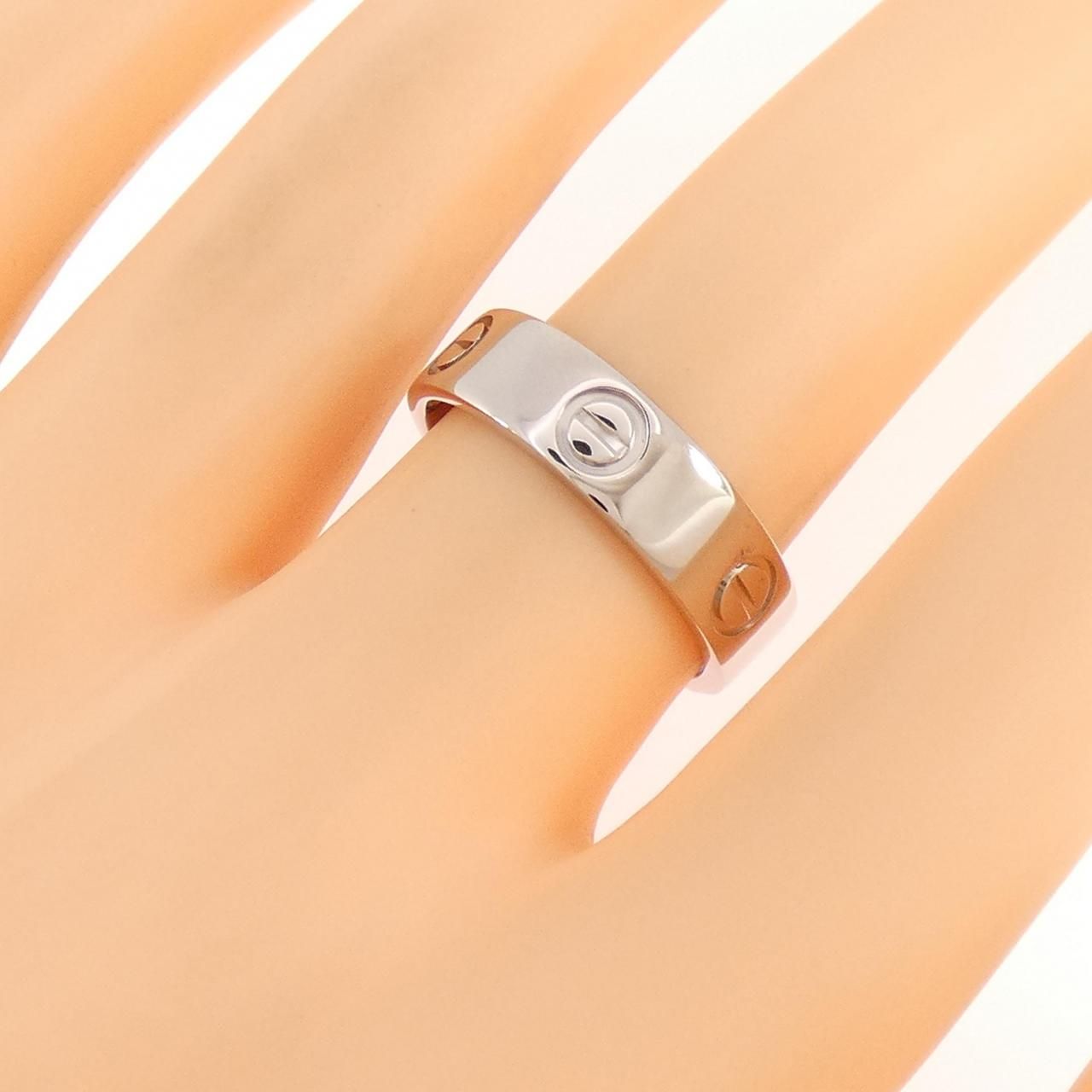 Cartier Love Ring White Gold — view 4