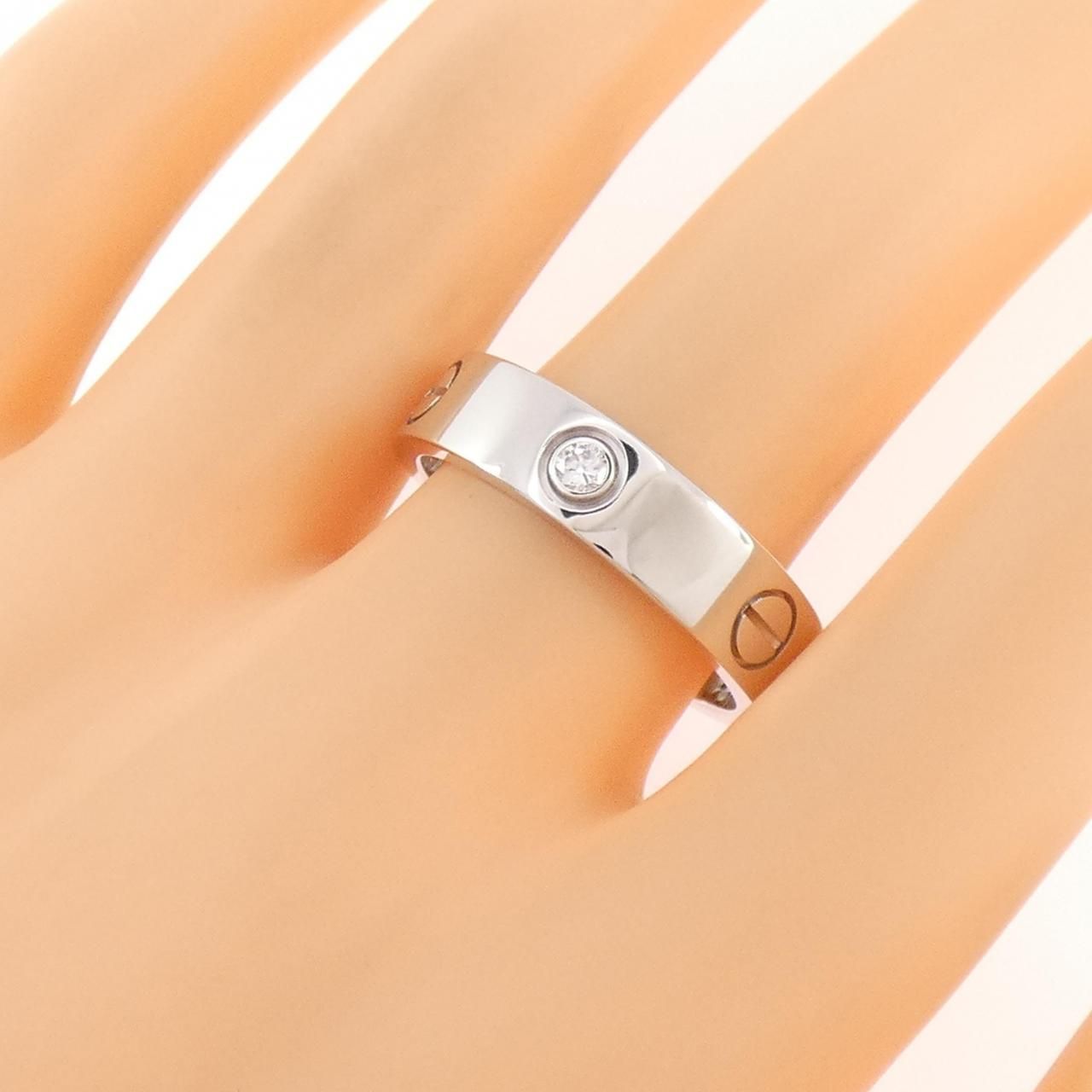 Cartier Love Half Diamond Ring — view 4