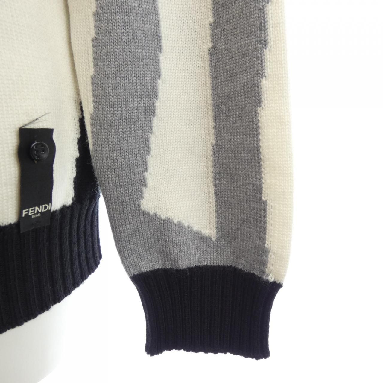 Fendi Knit Sweater Black — view 6