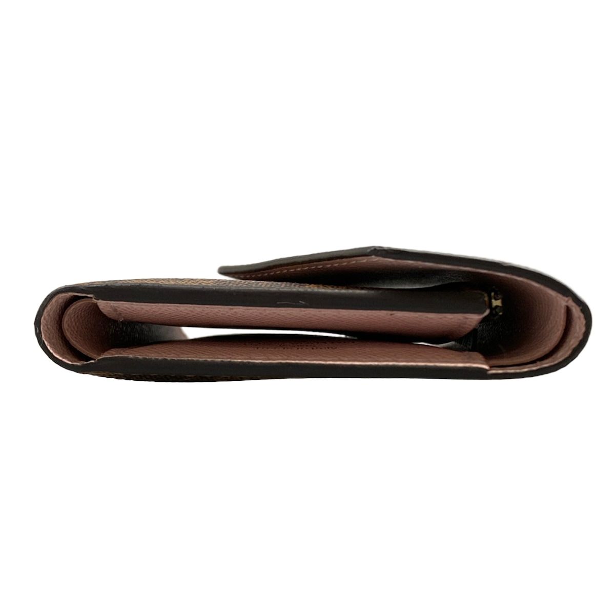 Louis Vuitton Trifold Wallet Damier Portefeuille Victorine Rose Ballerine — view 9