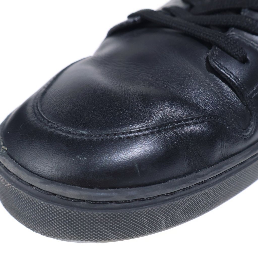 Louis Vuitton Damier Graphite Leather High Cut Sneakers Black — view 6