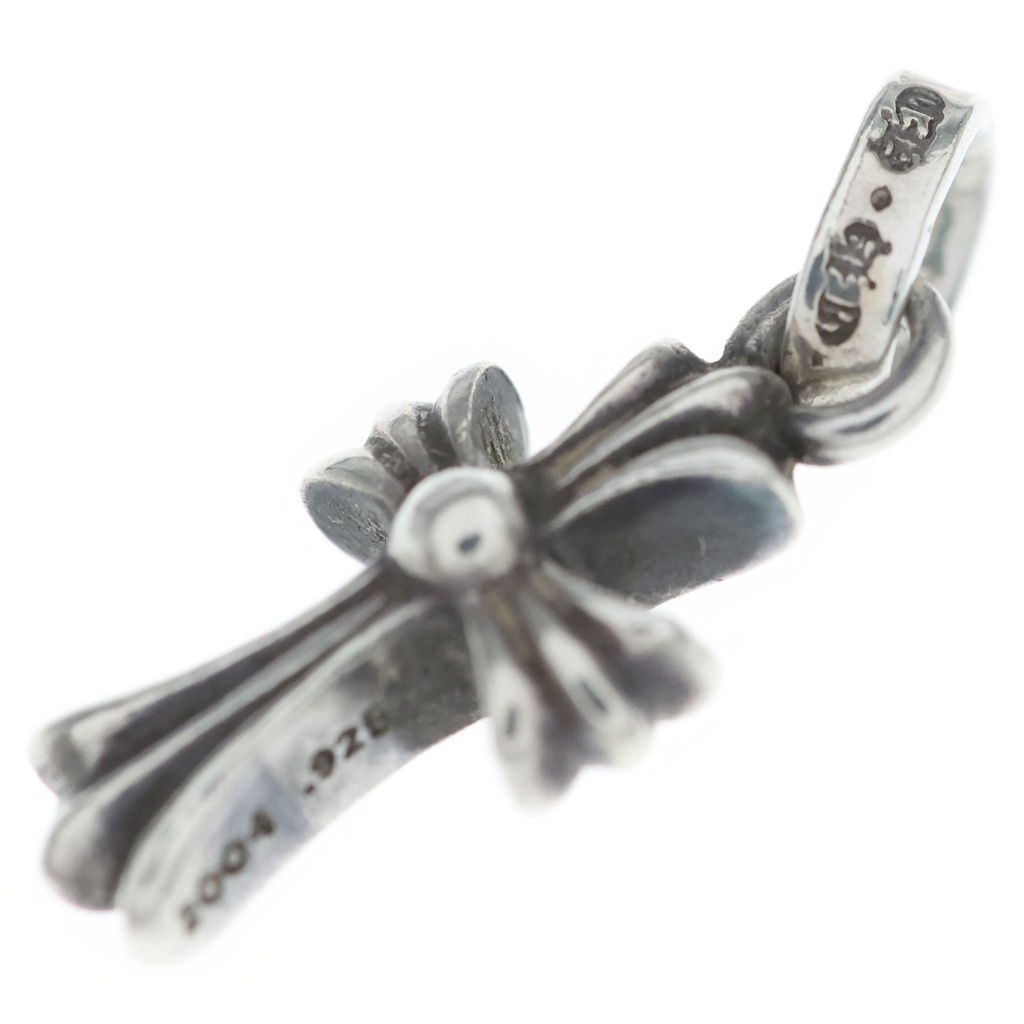 Chrome Hearts Crs Baby Fat Cross Pendant Silver — view 6