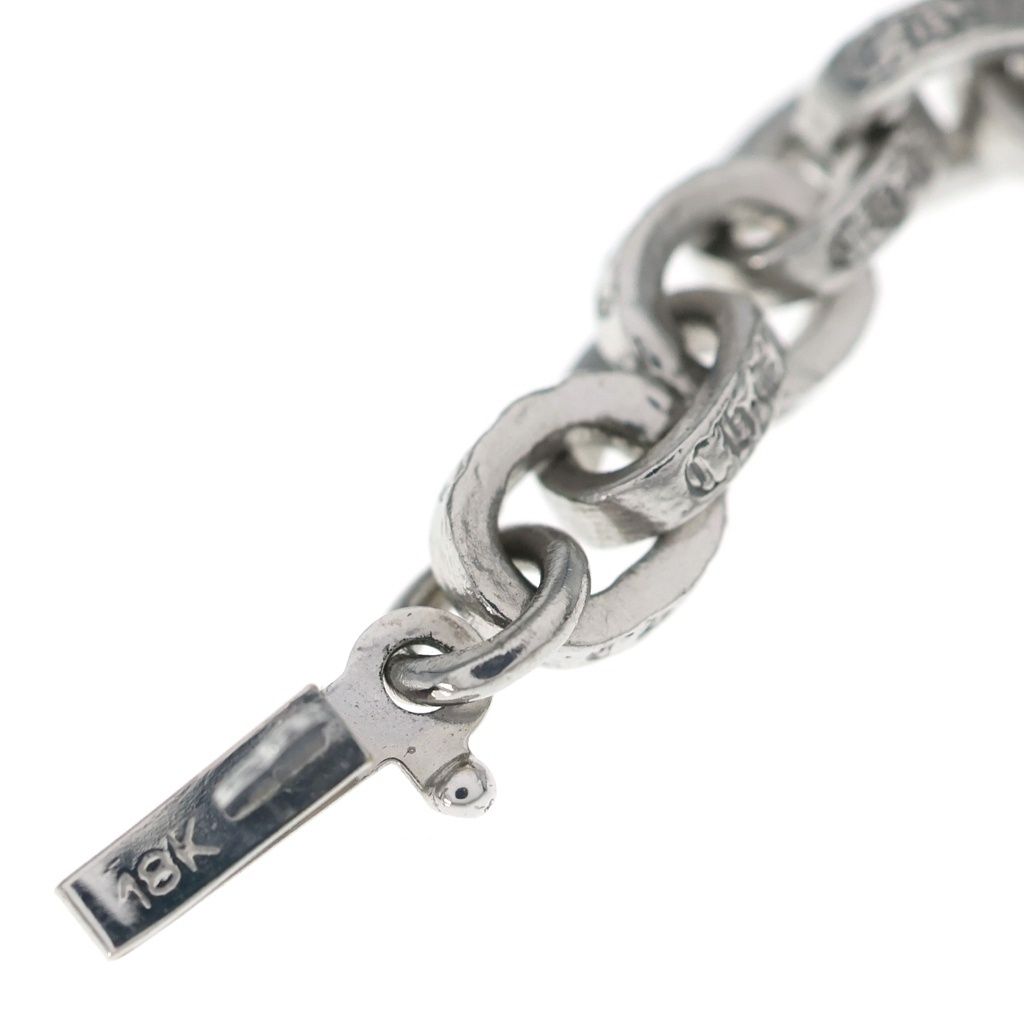 Chrome Hearts 18k Paper Chain White Gold Necklace — view 6