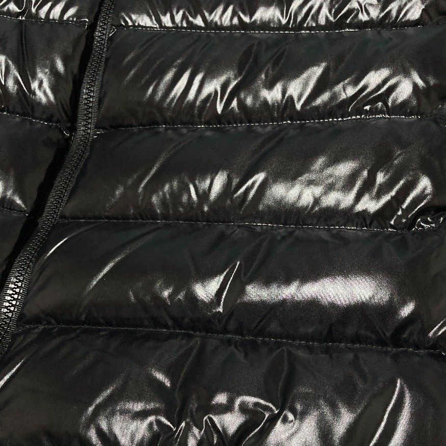 Moncler Moka Nylon Hooded Down Coat 00 Black — view 9