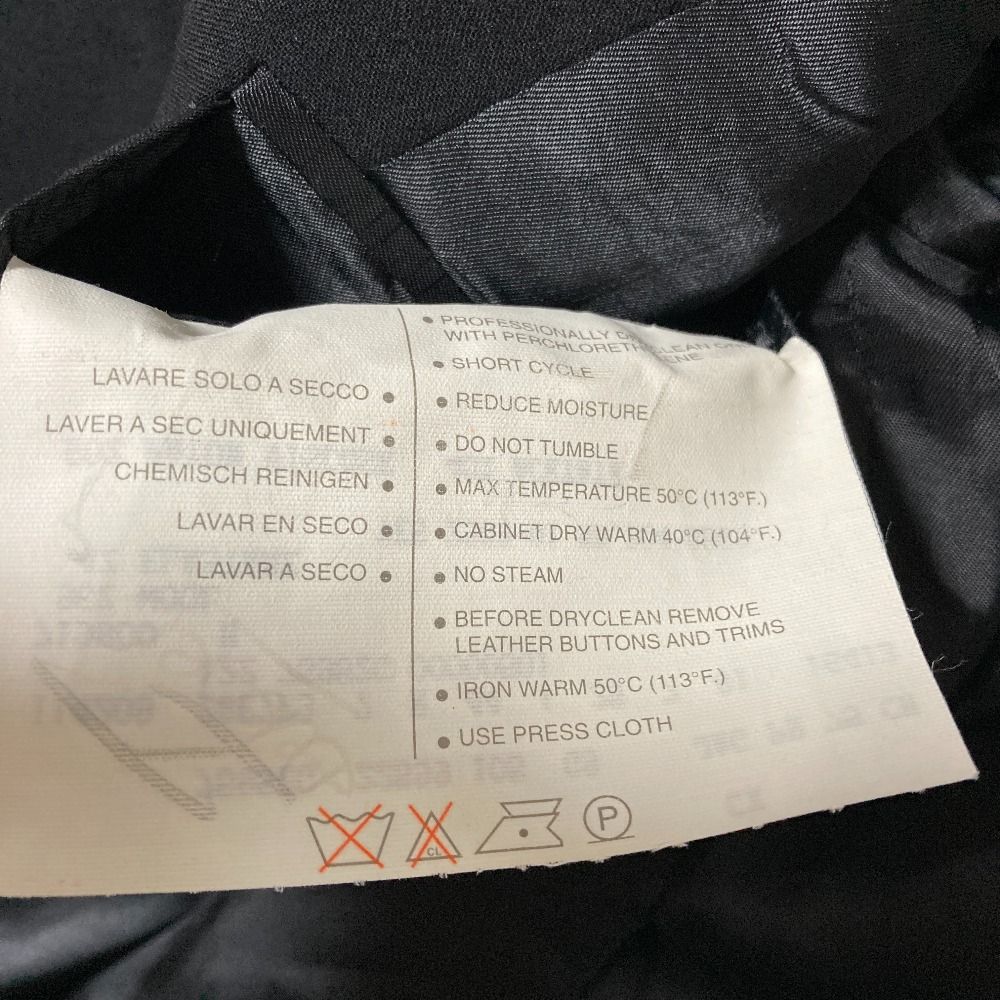 Gucci Era Tailored Jacket Trousers Pants Suit Set 44 Black — view 9