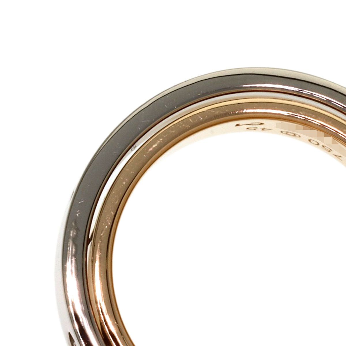 Cartier C-cles Love 45 Ring 18k White Gold 18k Pink — view 6