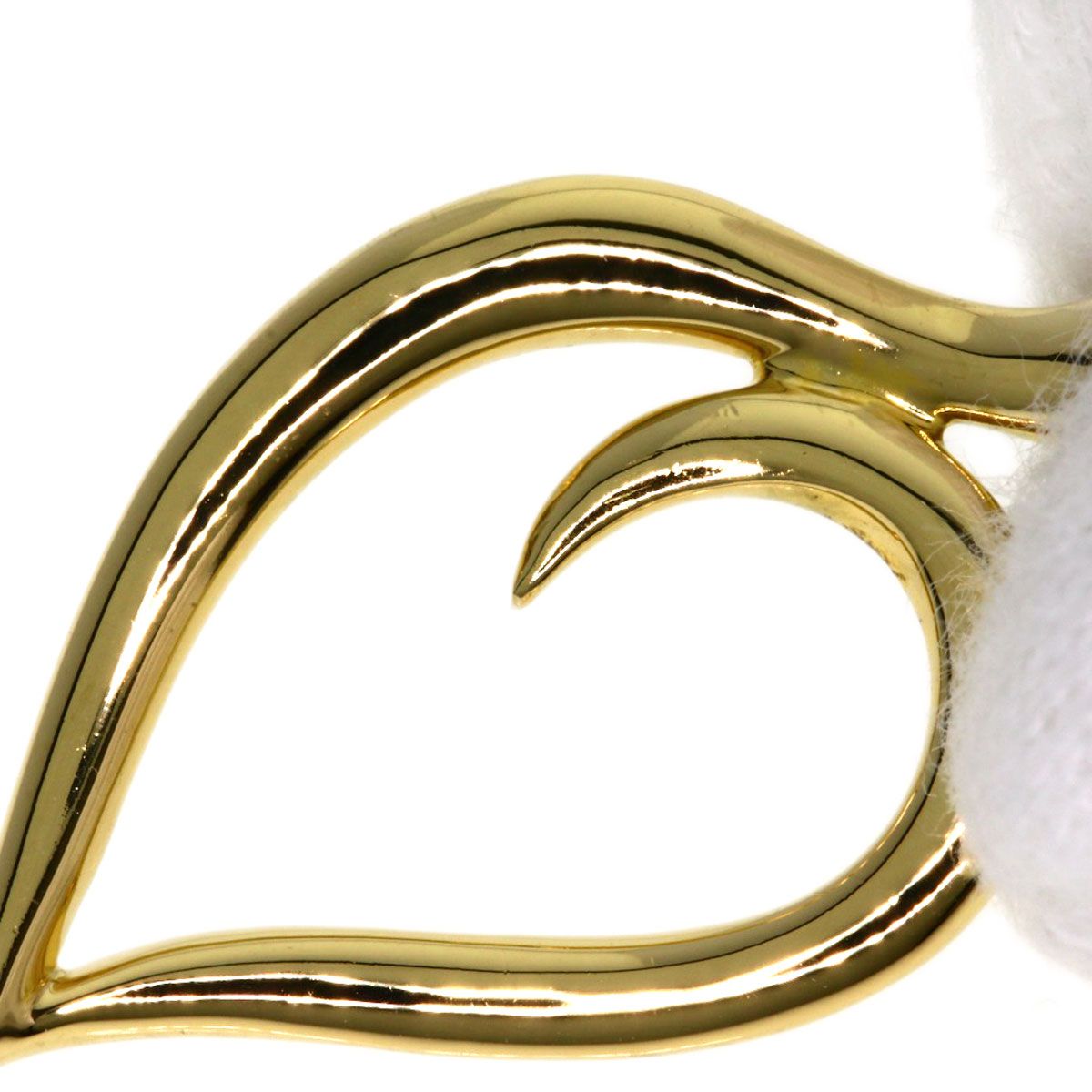Tiffany & Co Leaf Heart Necklace 18k Yellow Gold — view 6