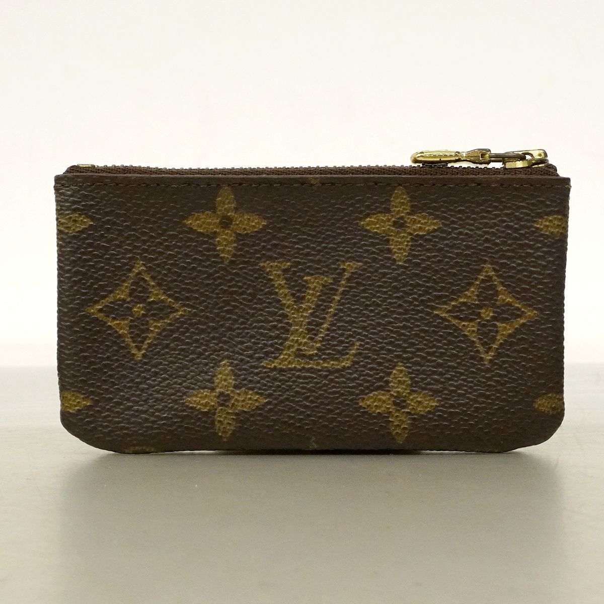 Louis Vuitton Coin Case Monogram Pochette Cles Brown — view 8