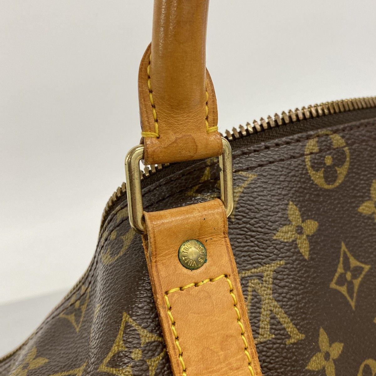 Louis Vuitton Boston Bag Monogram Keepall 45 Brown — view 9