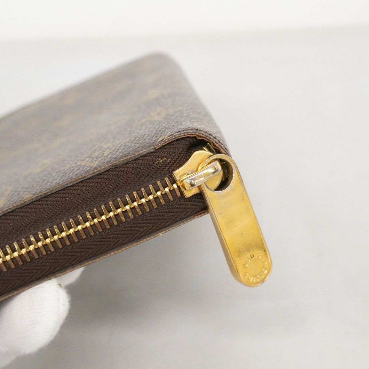 Louis Vuitton Wallet Monogram Zippy Brown — view 9
