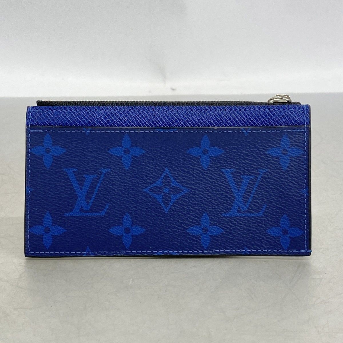 Louis Vuitton Coin Case Taigarama Card Holder Cobalt — view 6