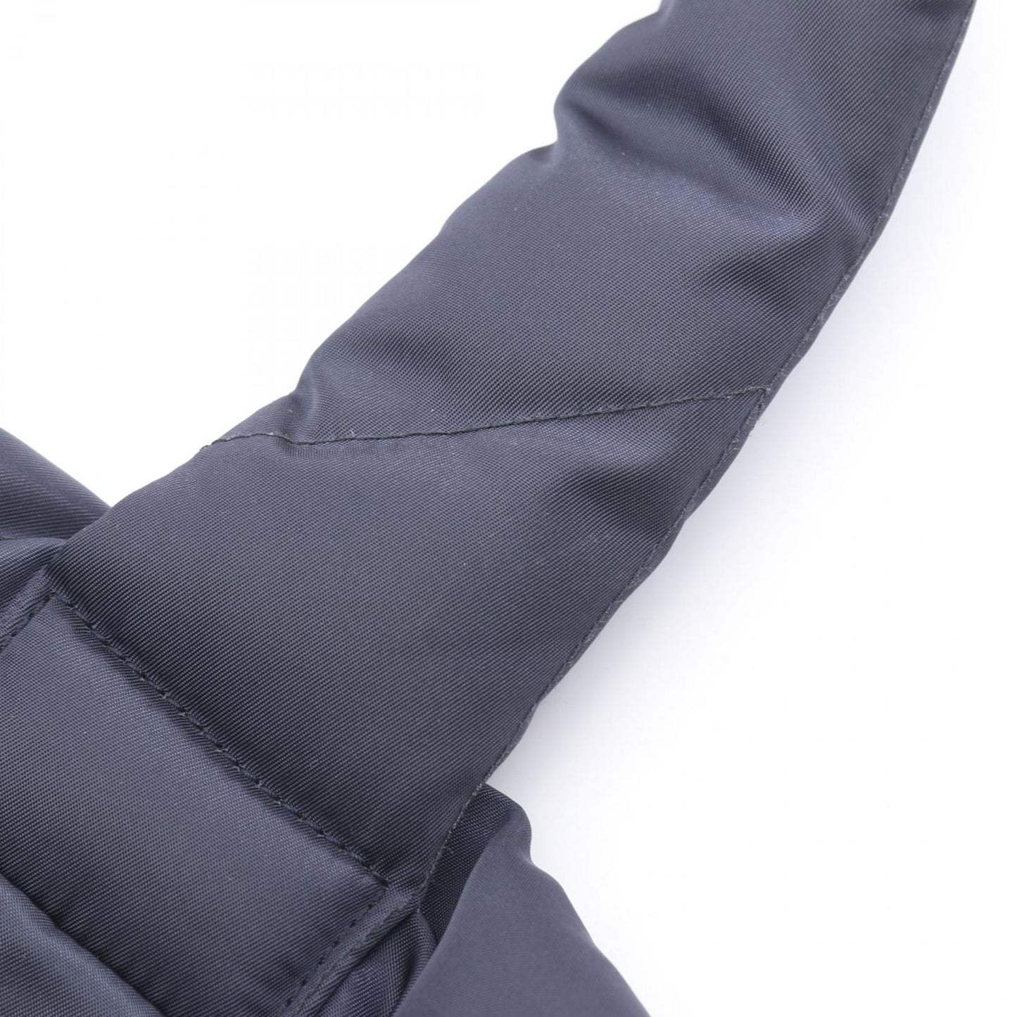 Prada Tote Re-Nylon Navy Nylon Padded — view 9