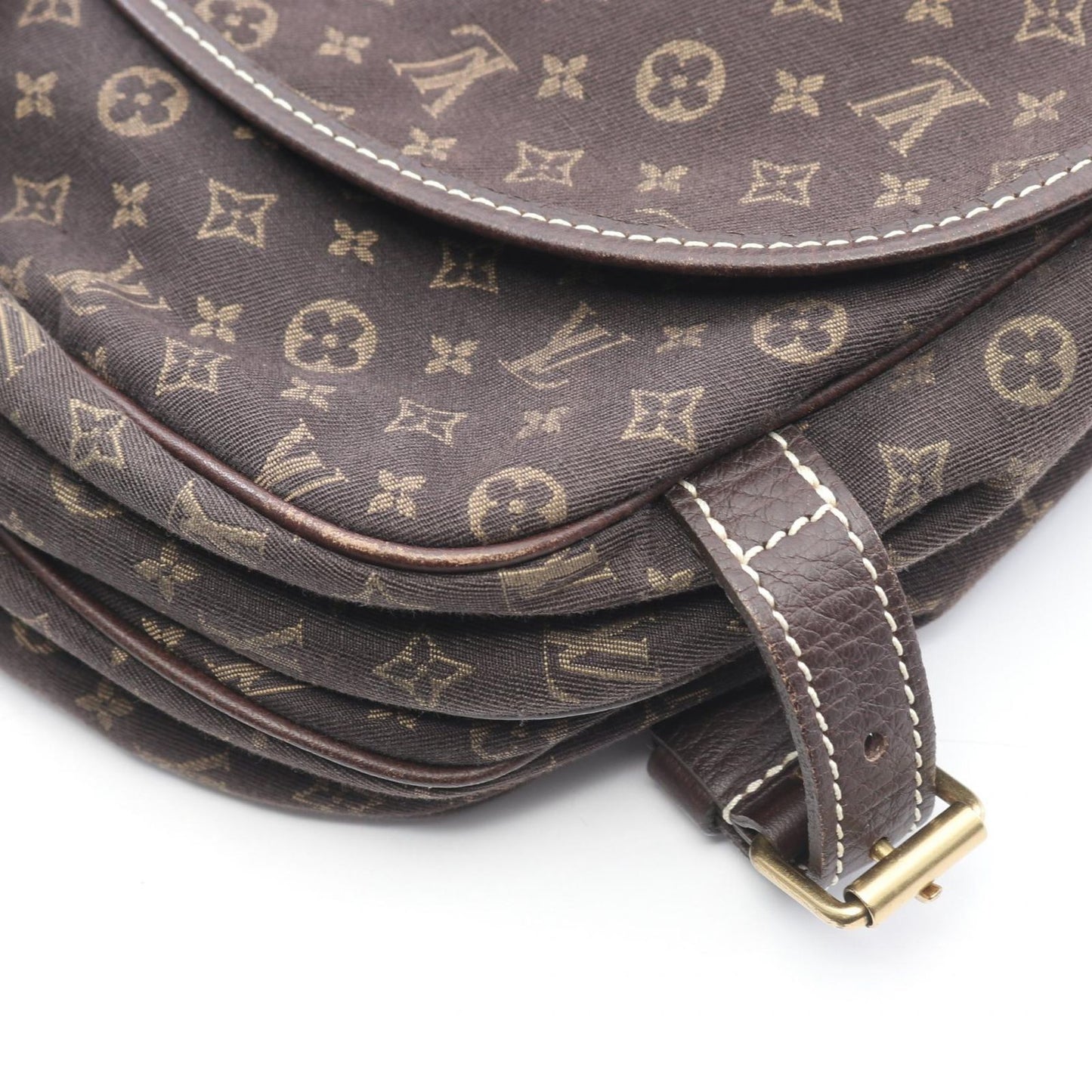Louis Vuitton Shoulder Bag Saumur Ebene Canvas Leather 30 — view 9