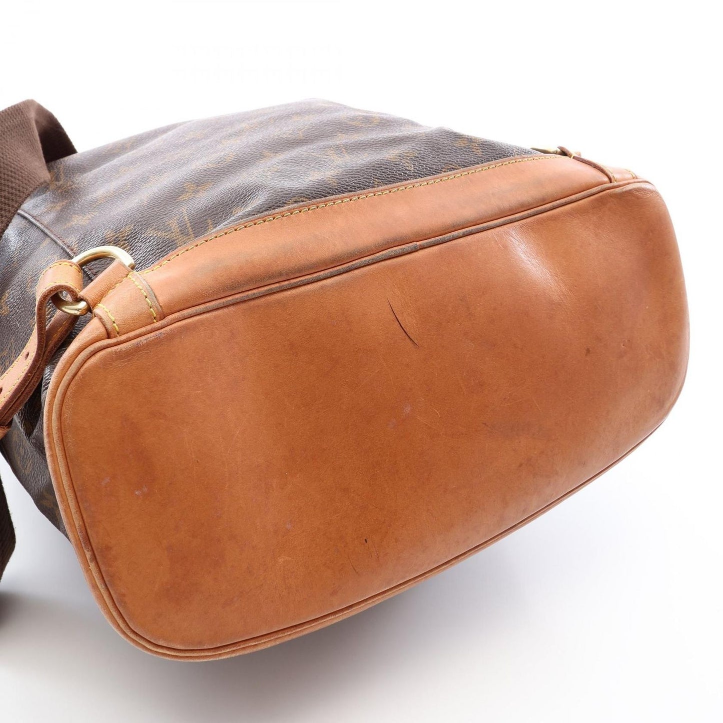 Louis Vuitton Backpack Montsouris GM Canvas Leather — view 9
