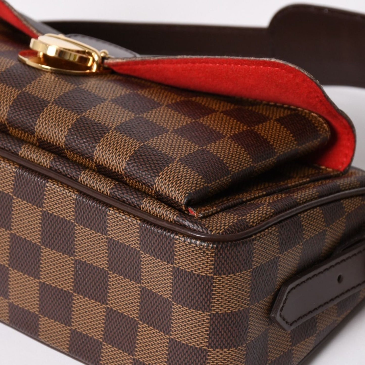 Louis Vuitton Shoulder Bag Ravello GM Damier Brown Gold — view 8