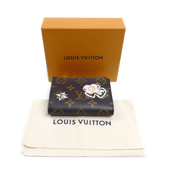 Louis Vuitton Vivienne Portefeuille Lisa Bifold Wallet Monogram Brown — view 8