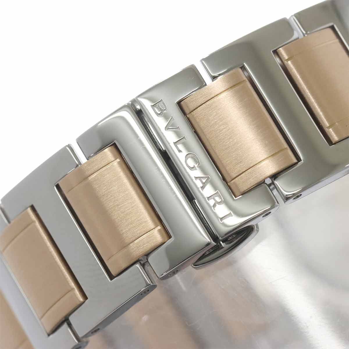 Bvlgari Watch Date Silver PG Pink Gold Automatic Winding — view 7