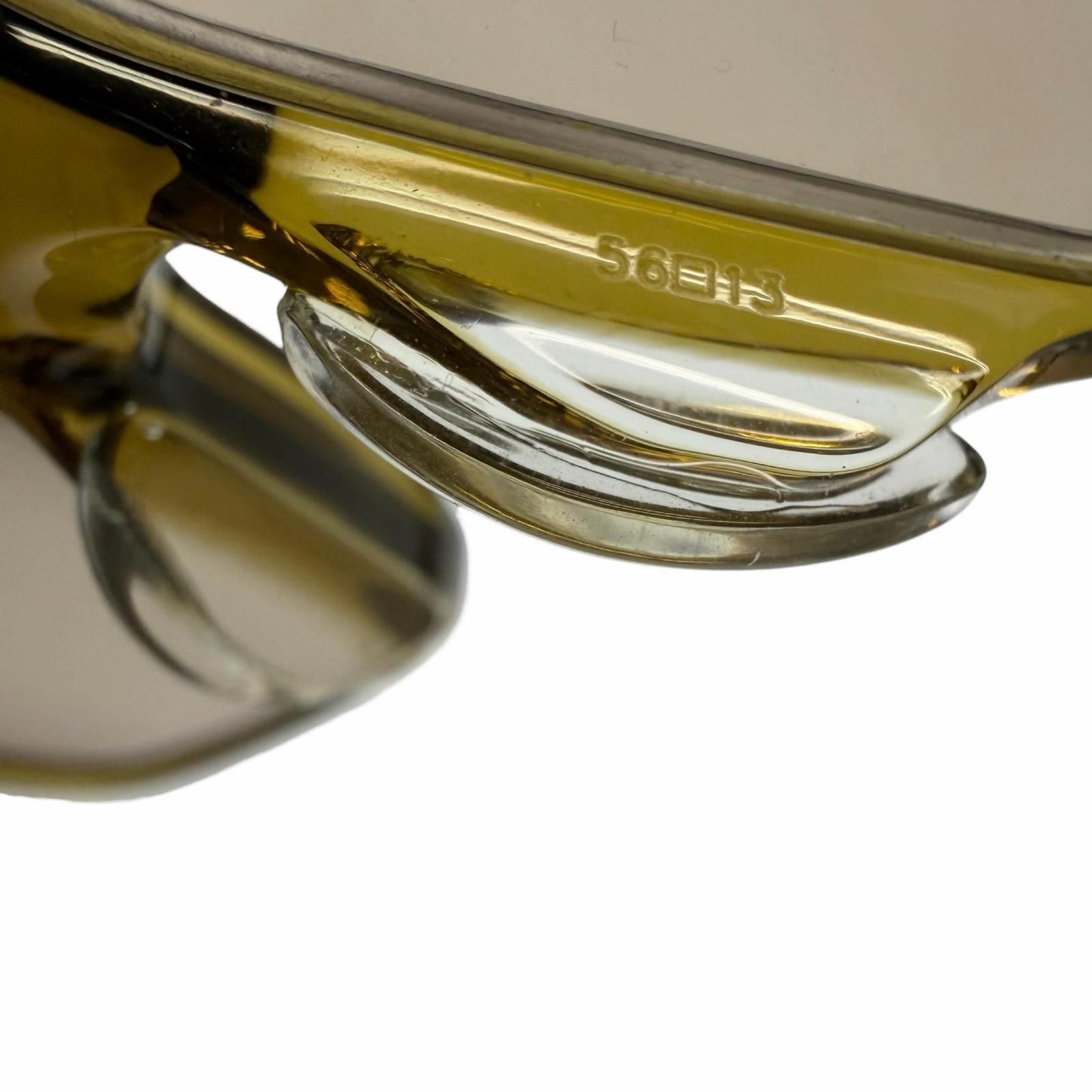 Cartier Santos de Cartier Sunglasses Eyewear Clear Khaki Black 56 13 Degree — view 9