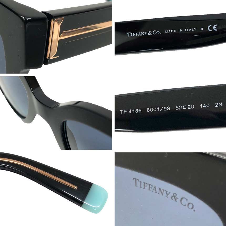 Tiffany & Co Cotiffany Sunglasses Cat Eye Black Eyewear — view 3