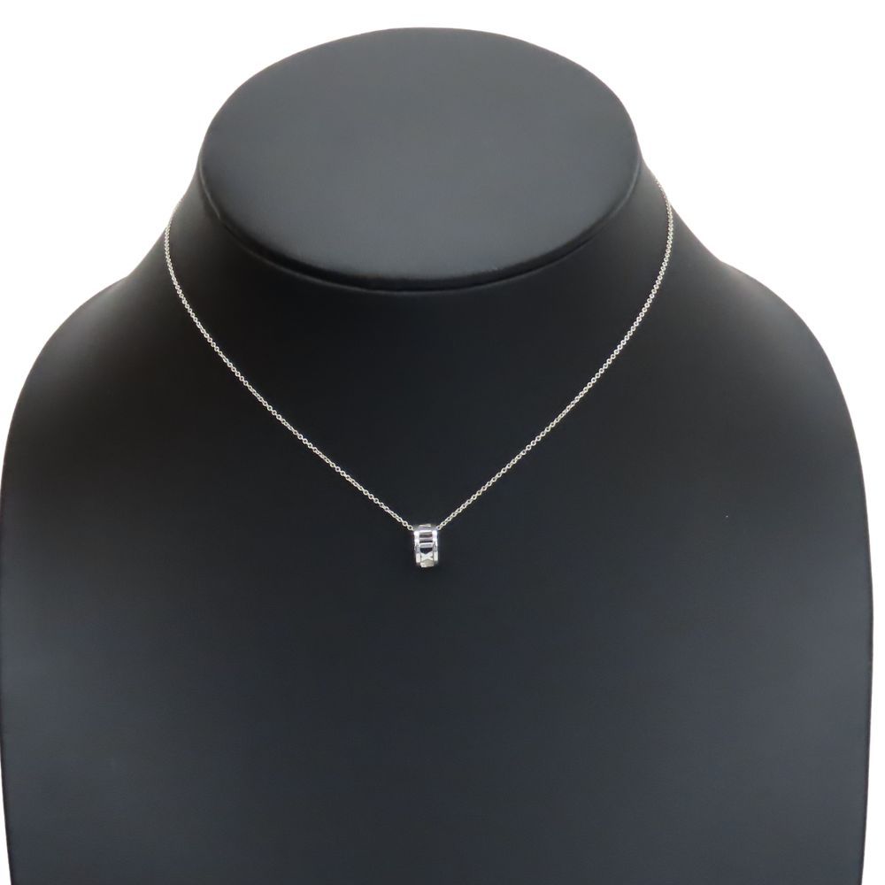 Tiffany & Co Necklace Atlas Open 925 Sterling Silver Pendant — view 7
