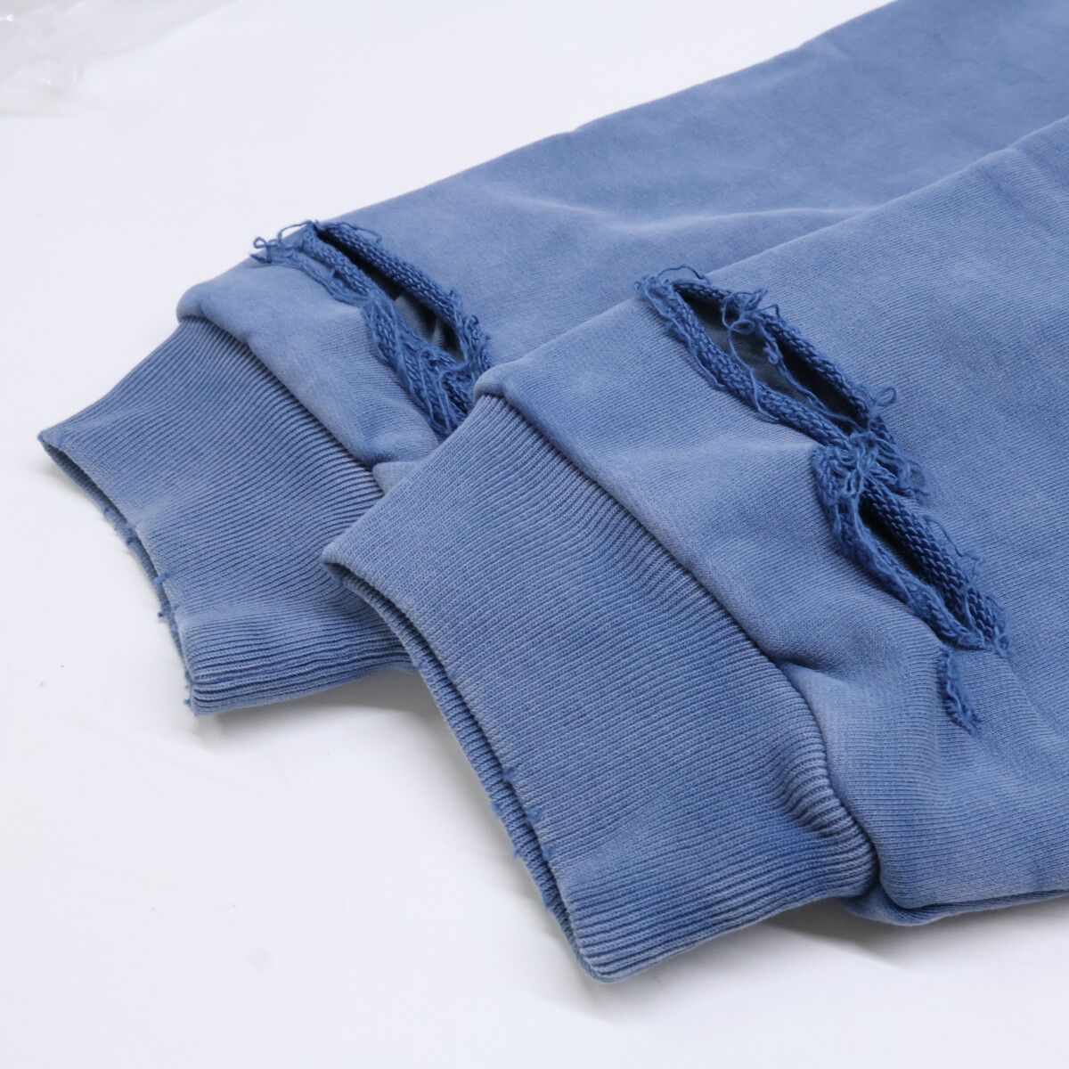 Balenciaga Similarly Destroyed Layered Midi Hoodie — view 8