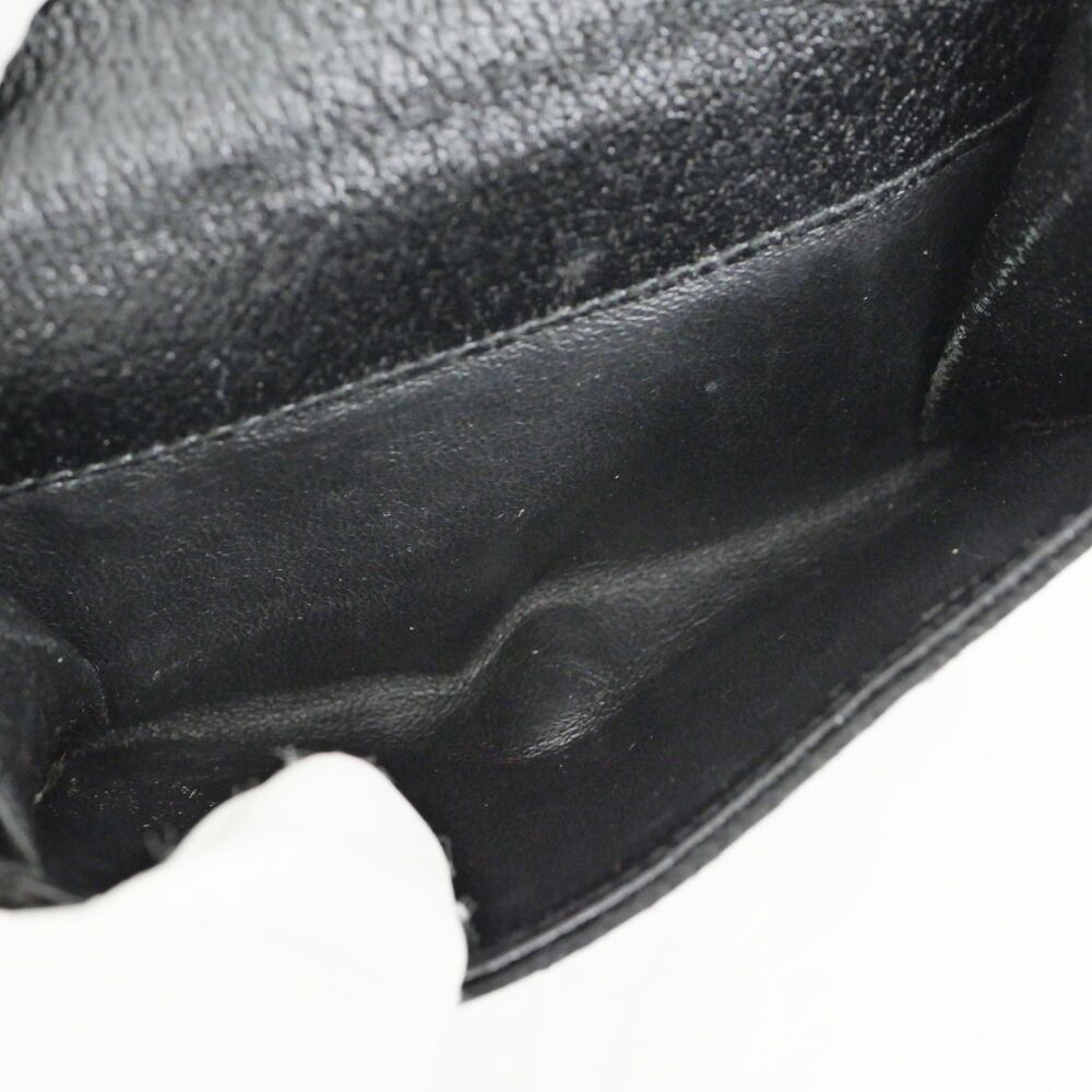 Gucci Hook Bifold Wallet GG Canvas Black Compact — view 9