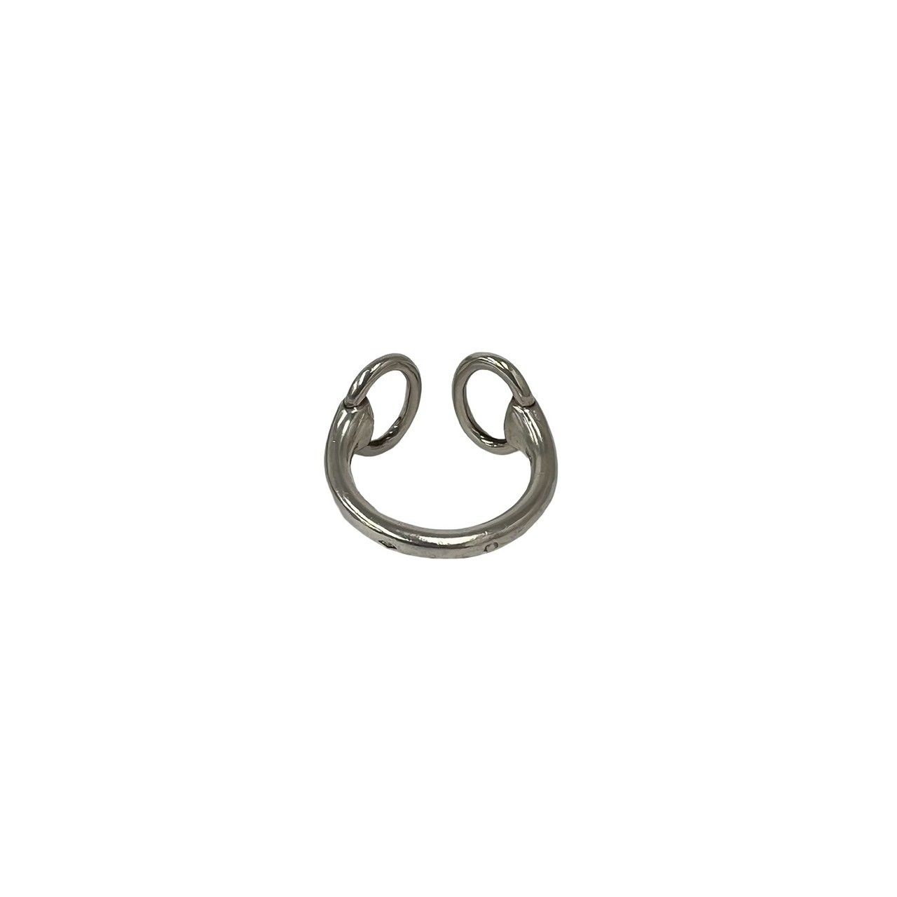 Hermes Vintage Nausicaa Ring 925 Sterling Silver — view 6