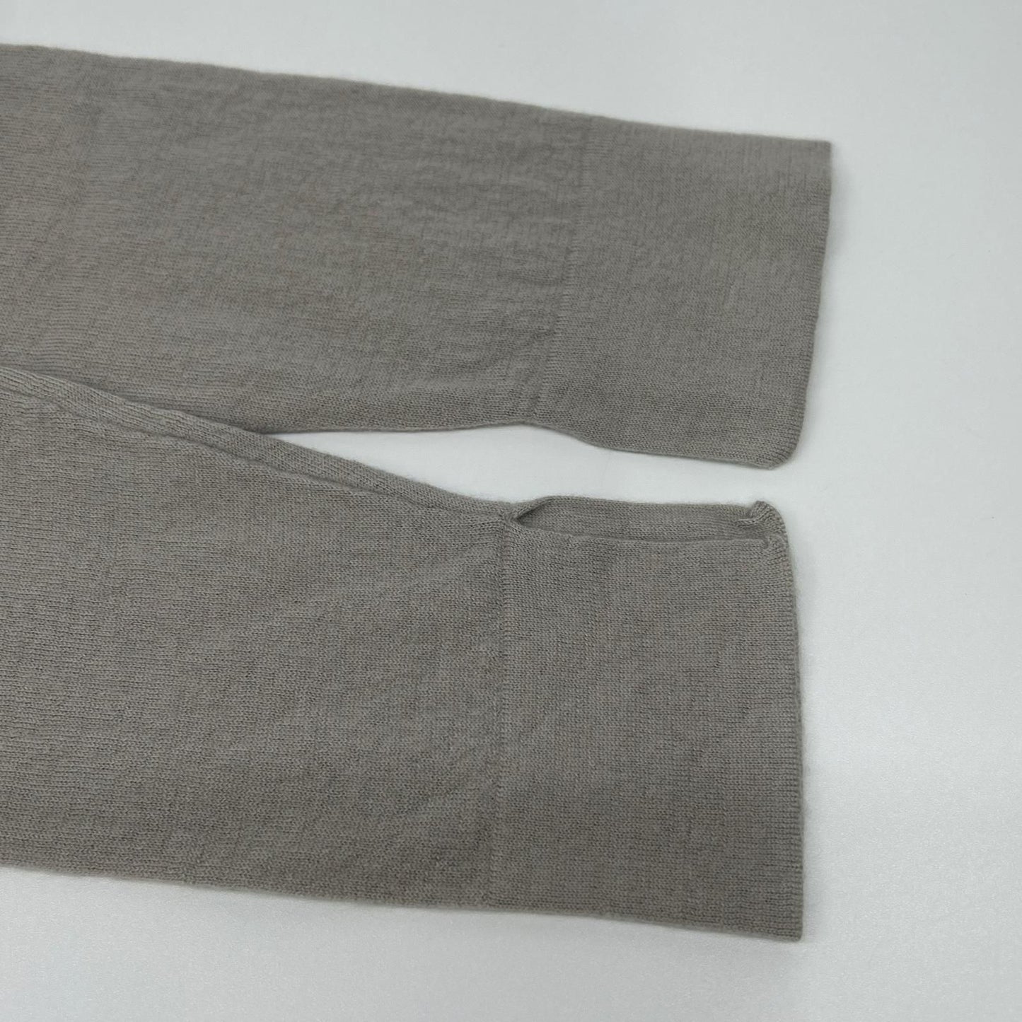 Loro Piana Cashmere Crew Neck Long Sleeve Knit Sweater Top 38 — view 7