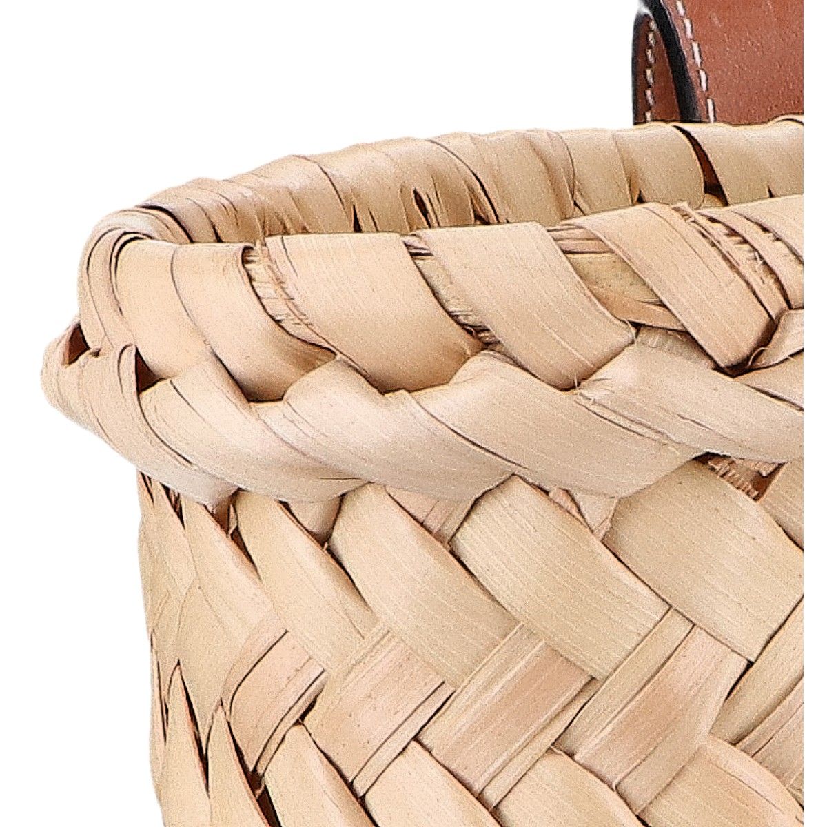 Loewe Basket Bag Palm Leaf & Calf — view 7