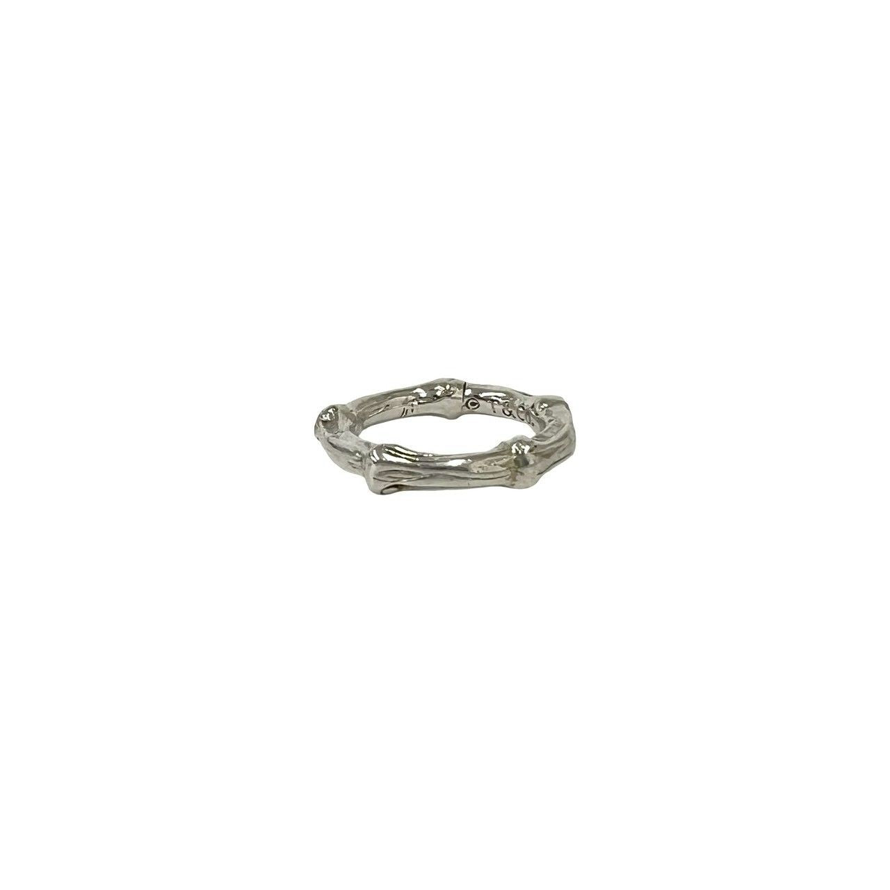 Tiffany & Co Vintage Bamboo Ring 925 Sterling Silver — view 6