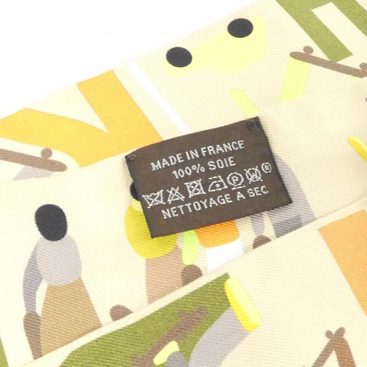 Hermes Figures Libres Twilly Scarf — view 5
