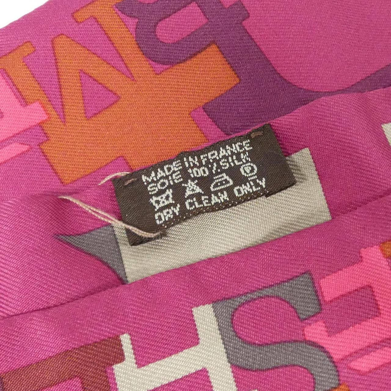 Hermes Twilly Scarf Pink — view 3