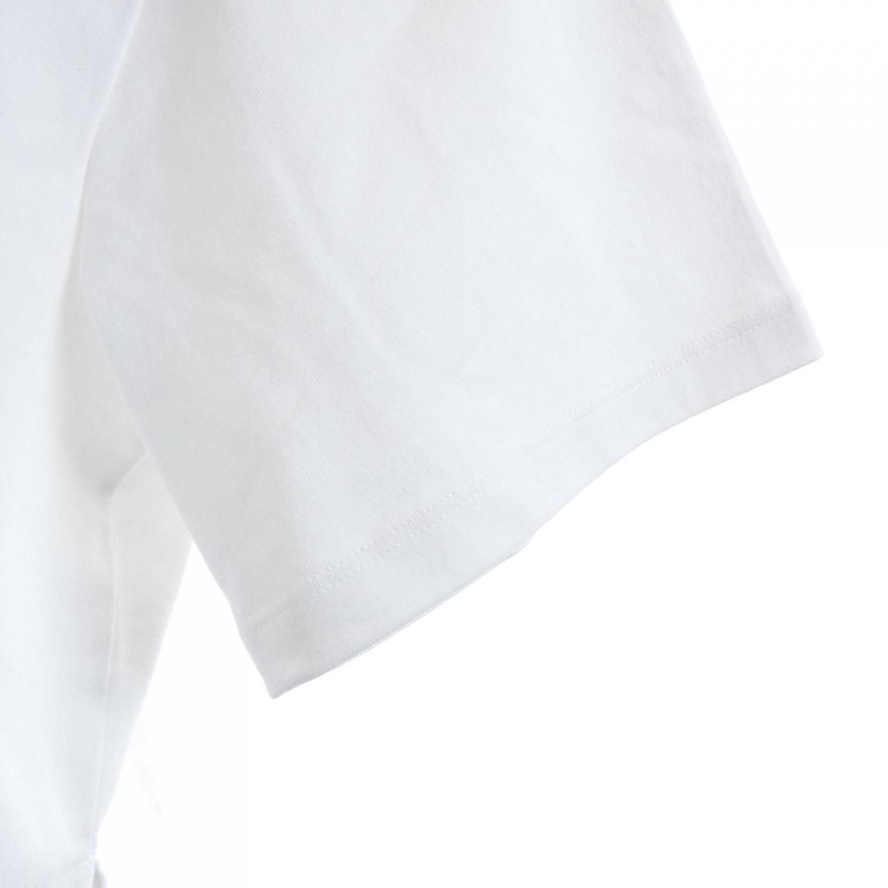 Prada Triangle Logo T-Shirt — view 6