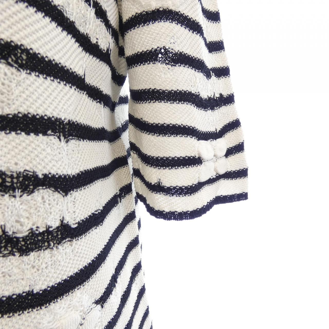 Chanel Knit Sweater White — view 7