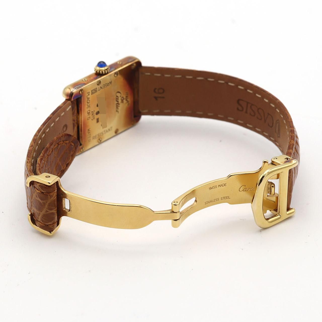 Cartier Must Tank SM Quartz Watch — view 7