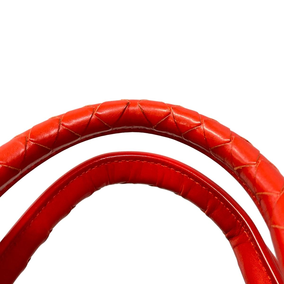 Bottega Veneta Handbag Red Leather — view 9