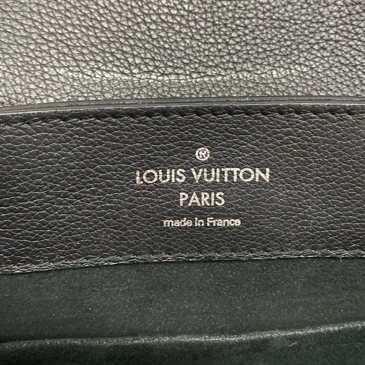 Louis Vuitton Backpack Lockme Noir Leather — view 9
