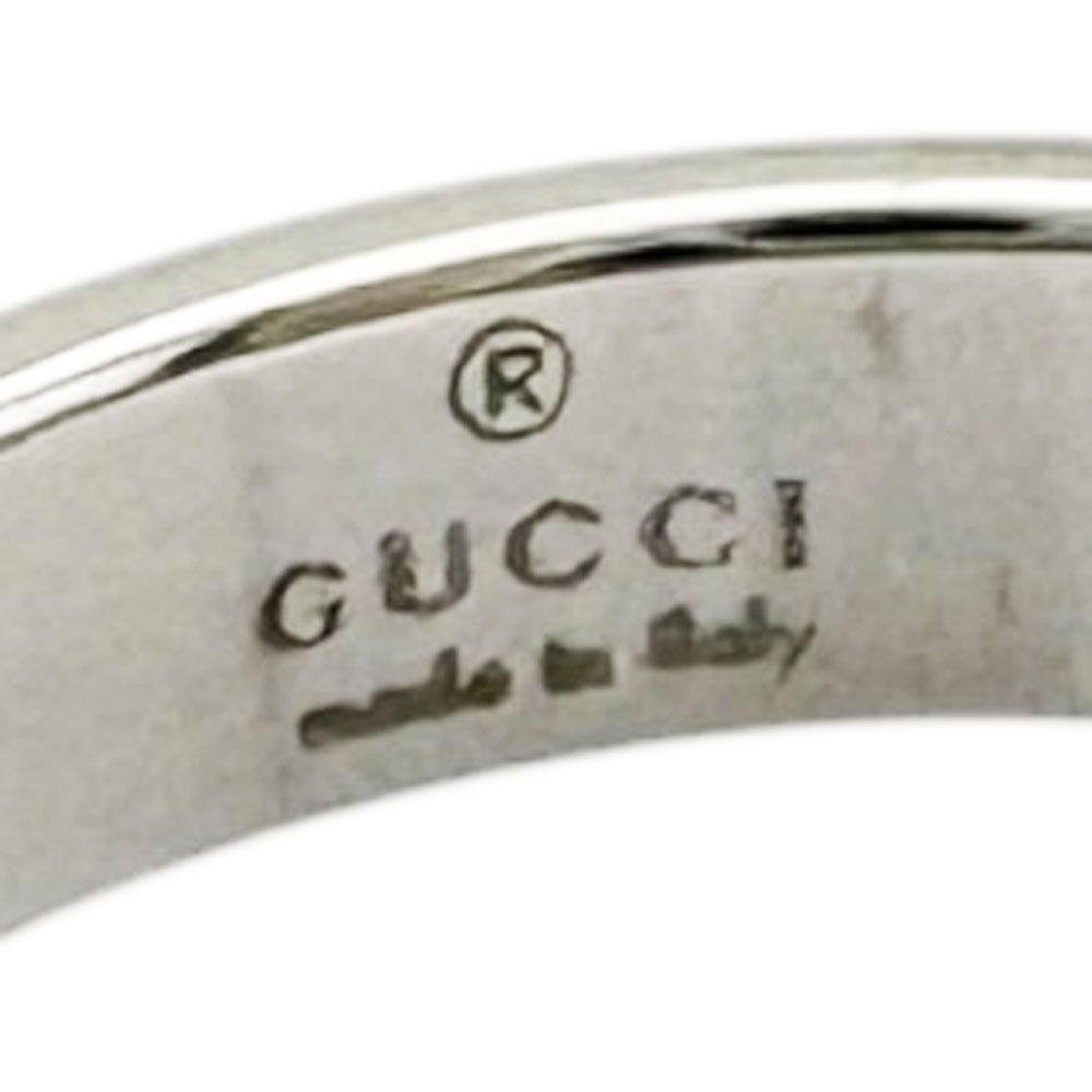 Gucci Icon Ring 18k White Gold — view 8