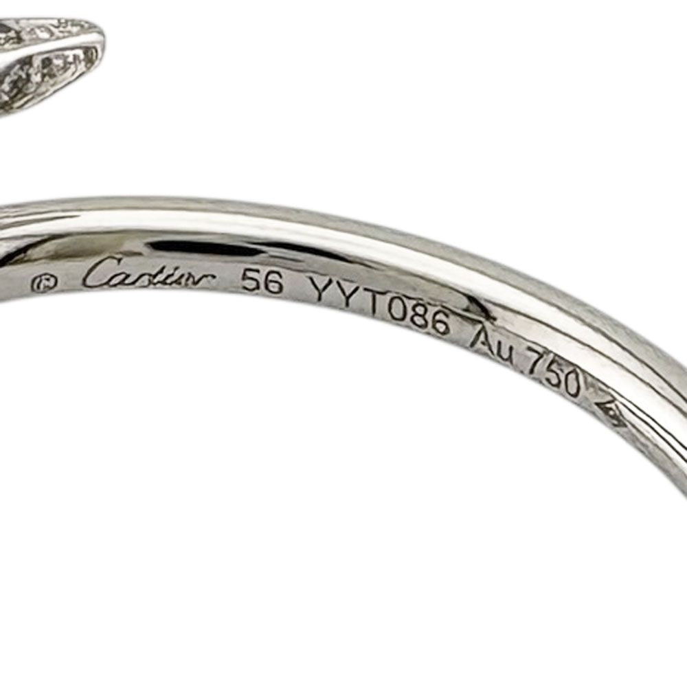 Cartier Juste un Clou Ring 18k White Gold Diamond — view 7