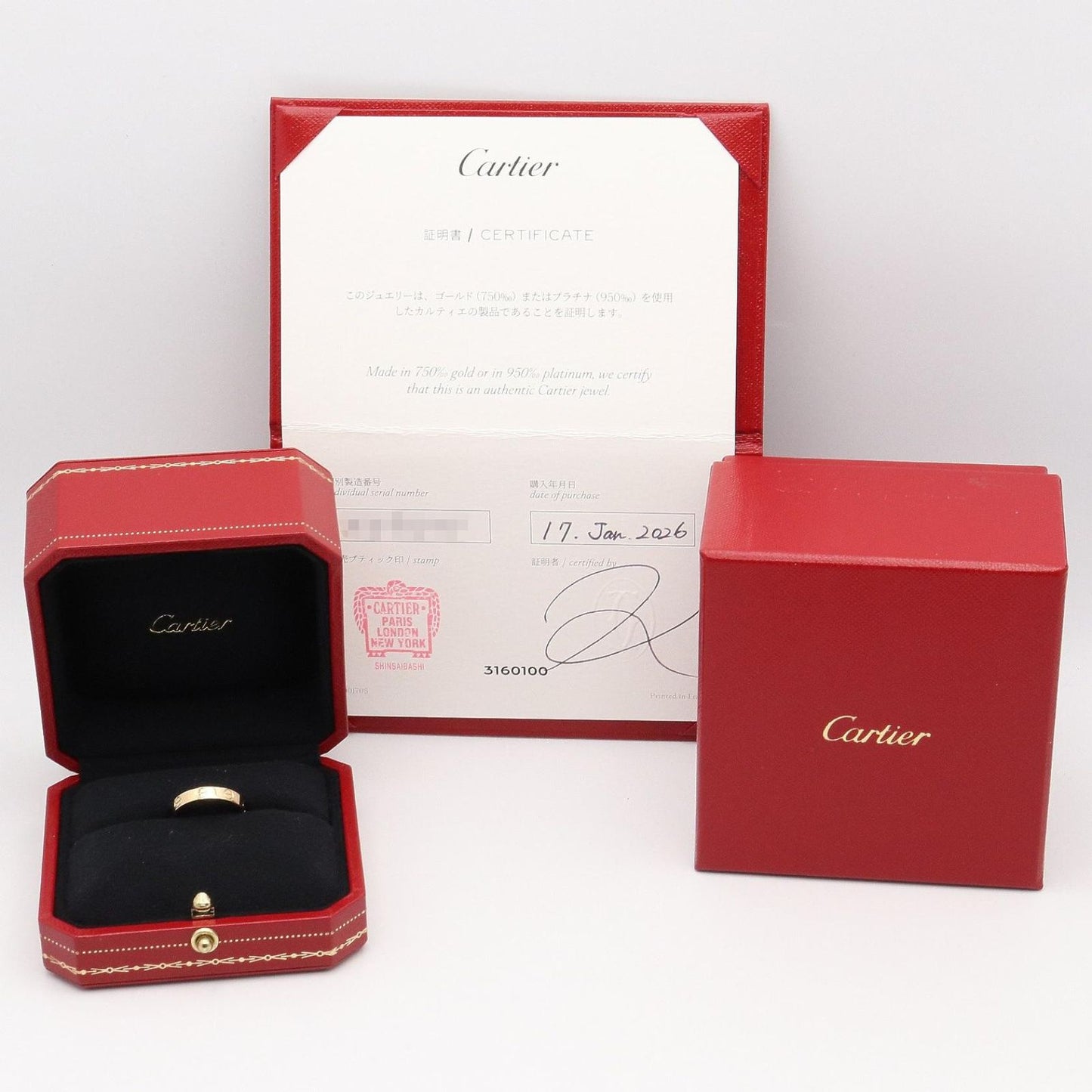 Cartier Ring Mini Love 18k — view 8