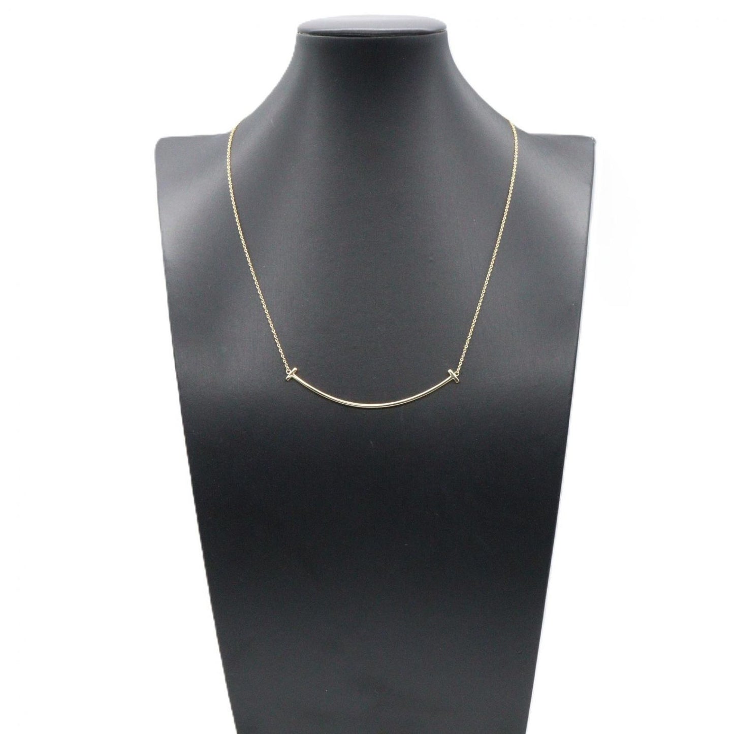 Tiffany & Co Necklace T Smile Large 40.5 45 cm 18k — view 5