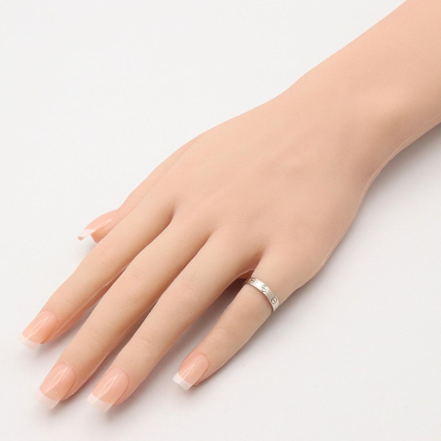 Cartier Ring Mini Love 18k White Gold — view 7